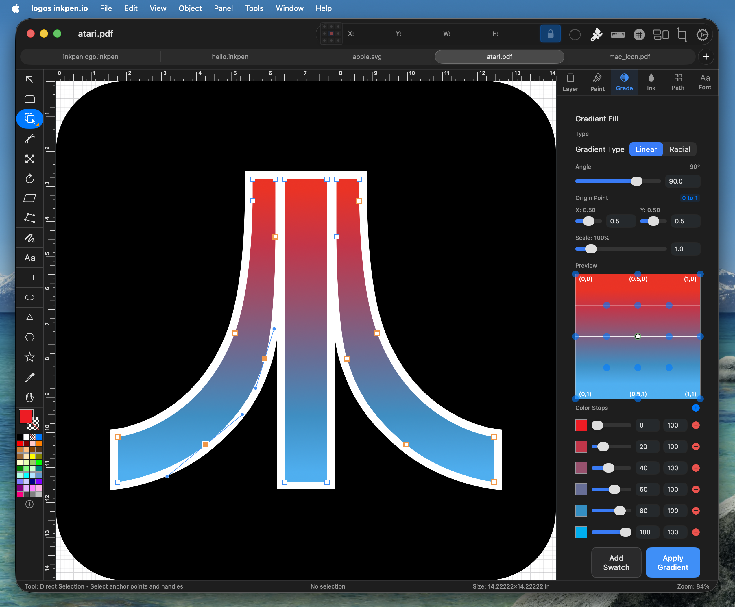 InkPen Atari Logo